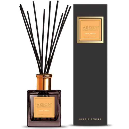 Аромадиффузор Areon Home Perfume Premium Gold Amber, 150 мл